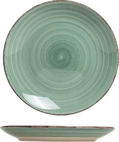 Ontbijtbord (6 Stuks) - Groene Tinten - 19cm - Aardewerk 11 Ontbijtbord (6 Stuks) - Groene Tinten - 19cm - Aardewerk -Keukenbenodigdheden Winkel 1007x1200 5