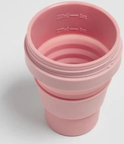 STOJO - Opvouwbare Beker - To Go - Roze - 237ml (8oz) - Herbruikbaar 11 STOJO - Opvouwbare Beker - To Go - Roze - 237ml (8oz) - Herbruikbaar -Keukenbenodigdheden Winkel 1028x1200 2