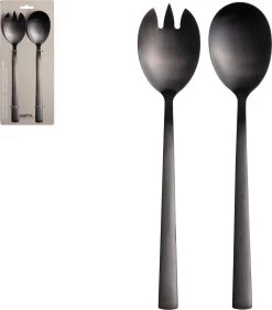CasaLupo Saladebestek Zwart - 2 Stuks -Keukenbenodigdheden Winkel 1056x1200 2