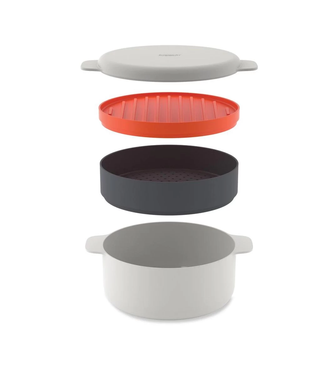 Joseph Joseph M-Cuisine Stomer - Voor Magnetron - Stapelbaar - 4 Delig 5 Joseph Joseph M-Cuisine Stomer - Voor Magnetron - Stapelbaar - 4 Delig - Afbeelding 3