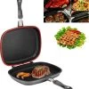 Herenthal Dubbele Grillpan - Ø 28 Cm - Koekenpan - Keramische Pan - Marmeren Coating Met Antiaanbaklaag - PFAS & PFOA Vrij - Pan - Grill - Vermindert Geur, Rook En Oliespatten - Zilver 1 Herenthal Dubbele Grillpan - Ø 28 Cm - Koekenpan - Keramische Pan - Marmeren Coating Met Antiaanbaklaag - PFAS & PFOA Vrij - Pan - Grill - Vermindert Geur, Rook En Oliespatten - Zilver -Keukenbenodigdheden Winkel 1099x1200