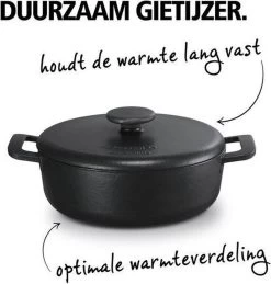 Brabantia The Dutch Braadpan - Matt Black - 28 Cm - Gietijzer 17 Brabantia The Dutch Braadpan - Matt Black - 28 Cm - Gietijzer -Keukenbenodigdheden Winkel 1143x1200 1