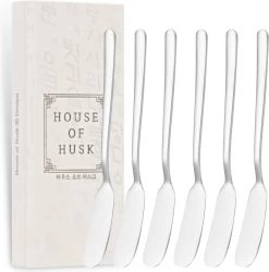 House Of Husk Botermesjes Set - Zilver - RVS - Botermes - Smeermessen - Tapas Mesjes - 6 Stuks 16 House Of Husk Botermesjes Set - Zilver - RVS - Botermes - Smeermessen - Tapas Mesjes - 6 Stuks -Keukenbenodigdheden Winkel 1185x1200 2