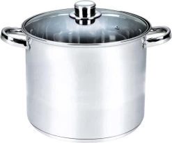 Michelino XXL Soeppan - 17 Liter - RVS - Vaatwasserbestendigd - Ø32 Cm