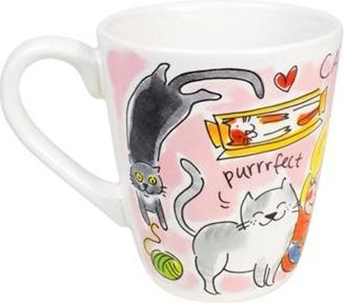 Blond Amsterdam - Beker - Cat Lover - 0,35L 4 Blond Amsterdam - Beker - Cat Lover - 0,35L - Afbeelding 2