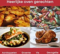 YUGN COMBI Set Braadslede Ovenschaal Combi Braadslee Oven Set - 2x Braadslede Met Rooster Voor Ovengerechten - 36x27x7CM En 40x30x7CM En Inclusief Bakkwast - Cadeau- Cadeautip -Keukenbenodigdheden Winkel 1200x1070 2