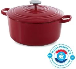 BK Bourgogne Braadpan Ø 28 Cm - Rood - Gietijzer - Inductie -Keukenbenodigdheden Winkel 1200x1086 1