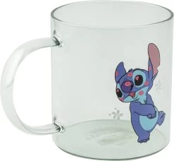 Disney - Stitch - Glazen Theemok - Transparant Met Opdruk - 330ml -Keukenbenodigdheden Winkel 1200x1110