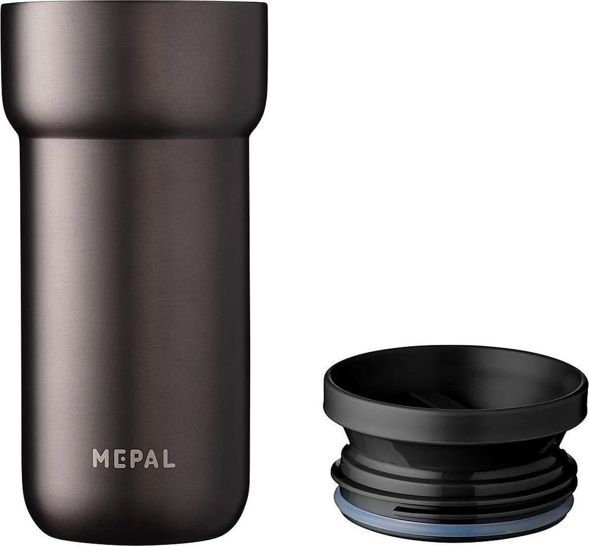 Mepal Isoleerbeker Ellipse 375 Ml – Houdt Je Drankje 4 Uur Warm En 8 Uur Koud – Titanium – Koffiebeker To Go – Lekdicht – Thermosbeker 8 Mepal Isoleerbeker Ellipse 375 Ml – Houdt Je Drankje 4 Uur Warm En 8 Uur Koud – Titanium – Koffiebeker To Go – Lekdicht – Thermosbeker - Afbeelding 6