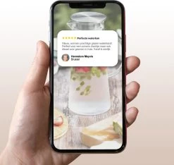 MÊZON® Schenkkan - Glazen Waterkan - Waterkaraf Voor Fruitwater - Multifunctionele Decanteer Karaf - Kan Met Deksel - 1.5L Capaciteit -Keukenbenodigdheden Winkel 1200x1139 1