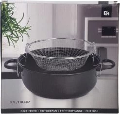 Excellent Houseware Frituurpan Met Glazen Deksel Ø26cm -Keukenbenodigdheden Winkel 1200x1140
