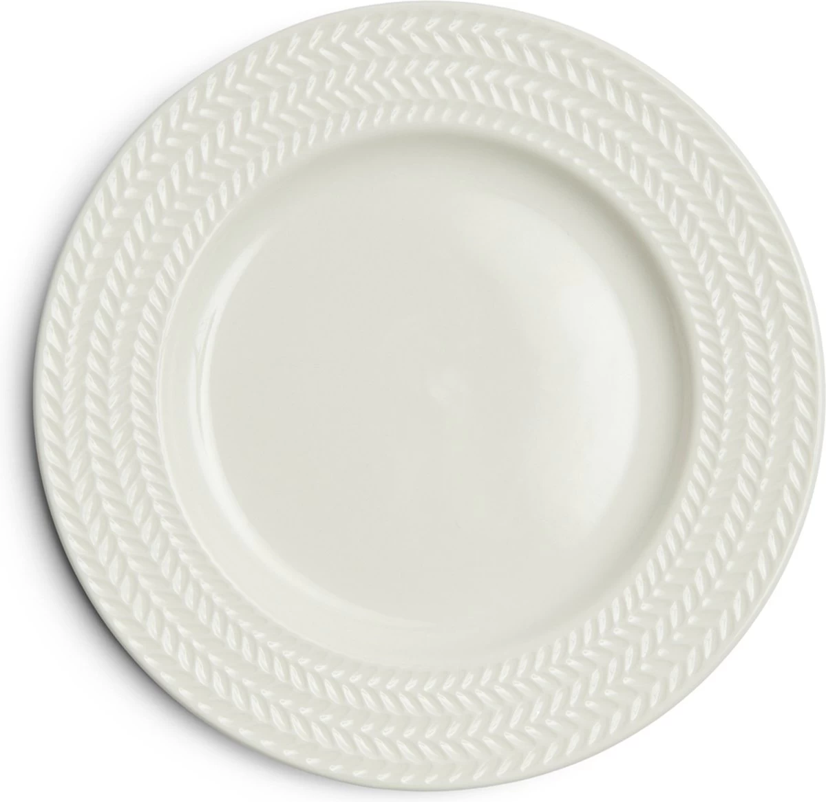Riviera Maison RM Bellecôte Breakfast Plate - Porselein - 20.0x20.0x2.0 Cm 3 Riviera Maison RM Bellecôte Breakfast Plate - Porselein - 20.0x20.0x2.0 Cm