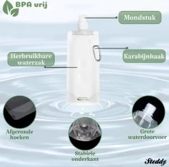 Waterfilter Survival Steddy Pro - Zuiver Gratis Drinkwater - Waterfles Waterzuivering - Waterfilter Kraan - Outdoor - FILTER 4000 LITER! 19 Waterfilter Survival Steddy Pro - Zuiver Gratis Drinkwater - Waterfles Waterzuivering - Waterfilter Kraan - Outdoor - FILTER 4000 LITER! -Keukenbenodigdheden Winkel 1200x1184 3