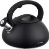 Klausberg 7368 - Fluitketel - Zwart - 2.7 Liter -Keukenbenodigdheden Winkel 1200x1185