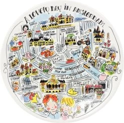 Blond Amsterdam City Amsterdam Ontbijtbord - Ø 22 Cm