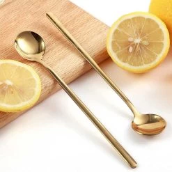 House Of Husk® Lange Theelepels Set - Latte Macchiato Lepels - Koffielepels - Theelepeltjes - RVS - 17cm - 6 Stuks - Goud 10 House Of Husk® Lange Theelepels Set - Latte Macchiato Lepels - Koffielepels - Theelepeltjes - RVS - 17cm - 6 Stuks - Goud -Keukenbenodigdheden Winkel 1200x1200 1040