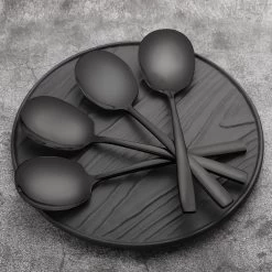 House Of Husk® Opscheplepel Set - Zwart - Serveerlepel - Groetelepel - Aardappellepel - 21cm - RVS - 4 Stuks 9 House Of Husk® Opscheplepel Set - Zwart - Serveerlepel - Groetelepel - Aardappellepel - 21cm - RVS - 4 Stuks -Keukenbenodigdheden Winkel 1200x1200 1042