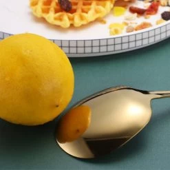 House Of Husk® Opscheplepel Set - Goud - Serveerlepel - Groetelepel - Aardappellepel - 21cm - RVS - 4 Stuks -Keukenbenodigdheden Winkel 1200x1200 1047