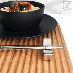 House Of Husk Chopsticks Set - Koreaanse Eetstokjes - Vaatwasserbestendig - RVS - 5 Paar - Zilver -Keukenbenodigdheden Winkel 1200x1200 1083