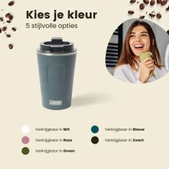 LaCardia Koffiebeker To Go Premium Blauw – Thermosbeker – Theebeker – 380ML – Herbruikbaar -Keukenbenodigdheden Winkel 1200x1200 1210
