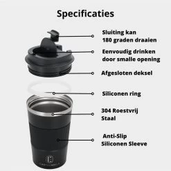 Castagnola Design RVS Koffiebeker To Go - Zwart - 380ml - Thermosbeker - Theebeker 16 Castagnola Design RVS Koffiebeker To Go - Zwart - 380ml - Thermosbeker - Theebeker -Keukenbenodigdheden Winkel 1200x1200 1216