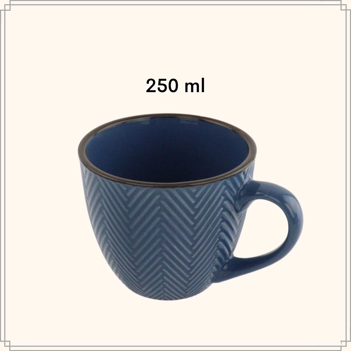 OTIX Koffiekopjes - Met Oor - Set Van 4 - Verschillende Kleuren - Aardewerk - 250 Ml 9 OTIX Koffiekopjes - Met Oor - Set Van 4 - Verschillende Kleuren - Aardewerk - 250 Ml - Afbeelding 7