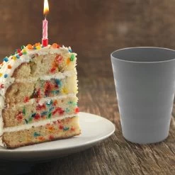 In Round Herbruikbare Plastic Drink Bekers – 10 Stuks – Grijs -Keukenbenodigdheden Winkel 1200x1200 1362