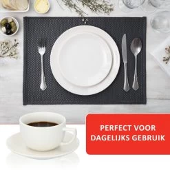 Alpina Tafelservies - Serviesset 40-delig - 8 Persoons - Vaatwasserbestendig - Geschikt Voor Magnetron - Wit -Keukenbenodigdheden Winkel 1200x1200 1384