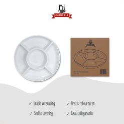 Krumble Tapasbord Met 5 Vakken / Servies / Borden / Hapjesbord / Serveerschalen / Serveerborden / Gourmetbord - Wit 17 Krumble Tapasbord Met 5 Vakken / Servies / Borden / Hapjesbord / Serveerschalen / Serveerborden / Gourmetbord - Wit -Keukenbenodigdheden Winkel 1200x1200 1426