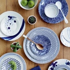 Royal Doulton Pacific - Gebaksbordjes Set - Porselein - Wit / Blauw - ⌀ 16 Cm - 6 Stuks -Keukenbenodigdheden Winkel 1200x1200 1434
