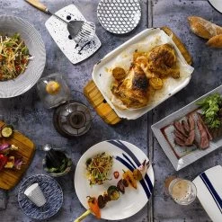 Royal Doulton Pacific - Pastaborden / Bordenset - Porselein - Wit / Blauw - ⌀ 22 Cm - 6 Stuks -Keukenbenodigdheden Winkel 1200x1200 1459