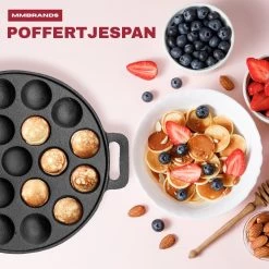 MM Brands Poffertjespan - Poffertjesmaker - Inductie / Oven / BBQ - Inclusief Handvat, Borstel En Vorken 17 MM Brands Poffertjespan - Poffertjesmaker - Inductie / Oven / BBQ - Inclusief Handvat, Borstel En Vorken -Keukenbenodigdheden Winkel 1200x1200 169
