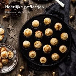 Ocina Poffertjespan – Combo Pack – 19 Poffertjes – Poffertjesmaker – Poffertjespan Inductie – Poffertjespan Electrisch – Gietijzeren Pan - Inclusief Doseerfles, Handvaten, 6x Poffertjesvorken En Invetkwast – Gratis Receptenboek 17 Ocina Poffertjespan – Combo Pack – 19 Poffertjes – Poffertjesmaker – Poffertjespan Inductie – Poffertjespan Electrisch – Gietijzeren Pan - Inclusief Doseerfles, Handvaten, 6x Poffertjesvorken En Invetkwast – Gratis Receptenboek -Keukenbenodigdheden Winkel 1200x1200 36