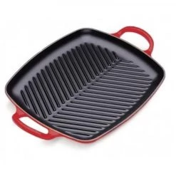Le Creuset Rechthoekige Grill 30cm Kersenrood -Keukenbenodigdheden Winkel 1200x1200 362