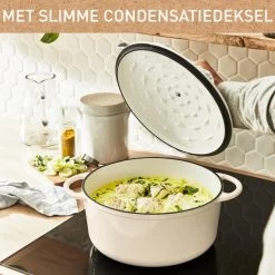 Tefal LOV Braadpan - 5L - Ø25 Cm - Beige -Keukenbenodigdheden Winkel 1200x1200 399