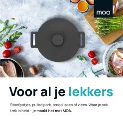 MOA Gietijzeren Braadpan - Inhoud 7,1 Liter - 29CM - Rond - Alle Warmtebronnen - Ook Voor Inductie - Gewicht 7,6 Kg - Zwart - MC29B 13 MOA Gietijzeren Braadpan - Inhoud 7,1 Liter - 29CM - Rond - Alle Warmtebronnen - Ook Voor Inductie - Gewicht 7,6 Kg - Zwart - MC29B -Keukenbenodigdheden Winkel 1200x1200 426