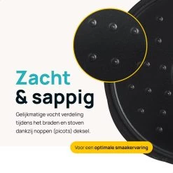 MOA Gietijzeren Braadpan - Inhoud 7,1 Liter - 29CM - Rond - Alle Warmtebronnen - Ook Voor Inductie - Gewicht 7,6 Kg - Zwart - MC29B 15 MOA Gietijzeren Braadpan - Inhoud 7,1 Liter - 29CM - Rond - Alle Warmtebronnen - Ook Voor Inductie - Gewicht 7,6 Kg - Zwart - MC29B -Keukenbenodigdheden Winkel 1200x1200 428