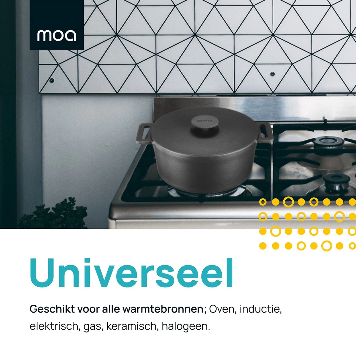 MOA Gietijzeren Braadpan - Inhoud 7,1 Liter - 29CM - Rond - Alle Warmtebronnen - Ook Voor Inductie - Gewicht 7,6 Kg - Zwart - MC29B 8 MOA Gietijzeren Braadpan - Inhoud 7,1 Liter - 29CM - Rond - Alle Warmtebronnen - Ook Voor Inductie - Gewicht 7,6 Kg - Zwart - MC29B - Afbeelding 6