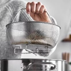 Springlane Roestvrijstalen Snelkookpan - Inductie - Pressure Cooker - 6,0 L Met Stoommand -Keukenbenodigdheden Winkel 1200x1200 482