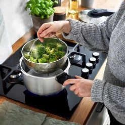 Springlane Roestvrijstalen Snelkookpan - Inductie - Pressure Cooker - 6,0 L Met Stoommand -Keukenbenodigdheden Winkel 1200x1200 486