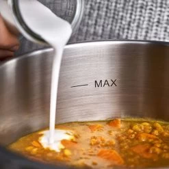 Springlane Roestvrijstalen Snelkookpan - Inductie - Pressure Cooker - 6,0 L Met Stoommand -Keukenbenodigdheden Winkel 1200x1200 487