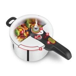 Tefal Secure5 NEO Snelkookpan - 4 Liter - Ø 22 Cm 17 Tefal Secure5 NEO Snelkookpan - 4 Liter - Ø 22 Cm -Keukenbenodigdheden Winkel 1200x1200 494