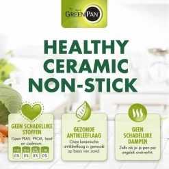 GreenPan Cambridge Steelpan 16cm - Zwart - Inductie - PFAS-vrij 23 GreenPan Cambridge Steelpan 16cm - Zwart - Inductie - PFAS-vrij -Keukenbenodigdheden Winkel 1200x1200 518