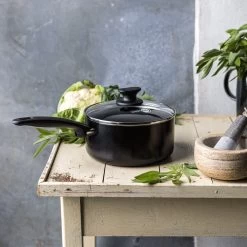 GreenPan Cambridge Steelpan 16cm - Zwart - Inductie - PFAS-vrij 27 GreenPan Cambridge Steelpan 16cm - Zwart - Inductie - PFAS-vrij -Keukenbenodigdheden Winkel 1200x1200 522