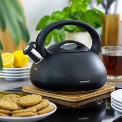 Fluitketel Waterkoker Mat Zwart 2.7 L ‘’Black Amethyst‘’ RVS – Inductie - Vatwasser 12 Fluitketel Waterkoker Mat Zwart 2.7 L ‘’Black Amethyst‘’ RVS – Inductie - Vatwasser -Keukenbenodigdheden Winkel 1200x1200 618