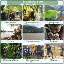 Waterfilter Survival Steddy Pro - Zuiver Gratis Drinkwater - Waterfles Waterzuivering - Waterfilter Kraan - Outdoor - FILTER 4000 LITER! 18 Waterfilter Survival Steddy Pro - Zuiver Gratis Drinkwater - Waterfles Waterzuivering - Waterfilter Kraan - Outdoor - FILTER 4000 LITER! -Keukenbenodigdheden Winkel 1200x1200 719