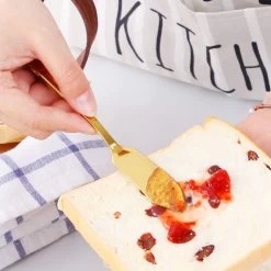 House Of Husk Botermesjes Set - Goud - RVS - Botermes - Smeermessen - Tapas Mesjes - 6 Stuks -Keukenbenodigdheden Winkel 1200x1200 916