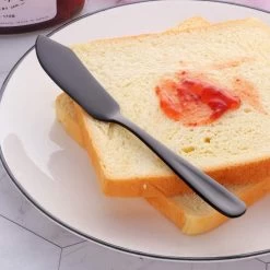 House Of Husk Botermesjes Set - Zwart - RVS - Botermes - Smeermessen - Tapas Mesjes - 6 Stuks -Keukenbenodigdheden Winkel 1200x1200 926