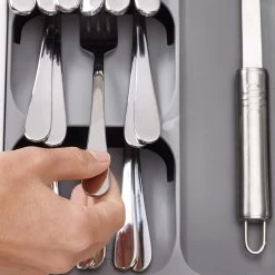 Joseph Joseph Bestekbak 8-vakken - Grijs - Sorteervakken -Keukenbenodigdheden Winkel 1200x1200 935