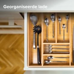 Grote Bestekbak Bamboe 51x47cm | Besteklade Van Coninx | Bestekhouder | Opbergbak | Duurzaam | Voor Laden Van 47cm Diep 12 Grote Bestekbak Bamboe 51x47cm | Besteklade Van Coninx | Bestekhouder | Opbergbak | Duurzaam | Voor Laden Van 47cm Diep -Keukenbenodigdheden Winkel 1200x1200 950